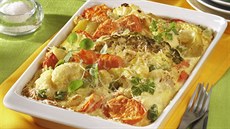 Gratináda z mladé zeleniny Gratináda z mladé zeleniny