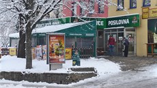 Pivnice Posilovna přilepená k Horáckému zimnímu stadionu v Jihlavě. Pivnice Posilovna přilepená k Horáckému zimnímu stadionu v Jihlavě.