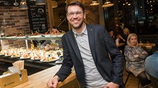 Food bloger Lukáš Hejlík debatoval s lidmi ve zlínském Obchodním domě Food bloger Lukáš Hejlík debatoval s lidmi ve zlínském Obchodním domě