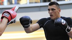 Vasil Ducár při ukázce tréninku Vasil Ducár při ukázce tréninku