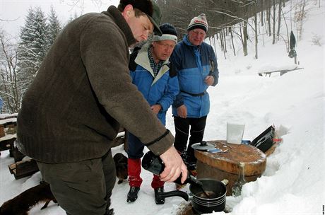 Lesn bar v Rychlebskch horch - Revrnk Vclav Pavlek, kter Lesn bar...