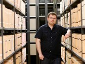 Genealog Martin Kotačka vede Archiv VUT, který ukrývá přes dva kilometry... Genealog Martin Kotačka vede Archiv VUT, který ukrývá přes dva kilometry...