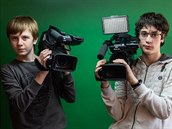 Jakub Syrovátka (vlevo) a Darek Husták uspěli na Febiofestu s krátkometrážním... Jakub Syrovátka (vlevo) a Darek Husták uspěli na Febiofestu s krátkometrážním...
