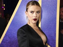 Scarlett Johanssonová (Londýn, 10. dubna 2019)