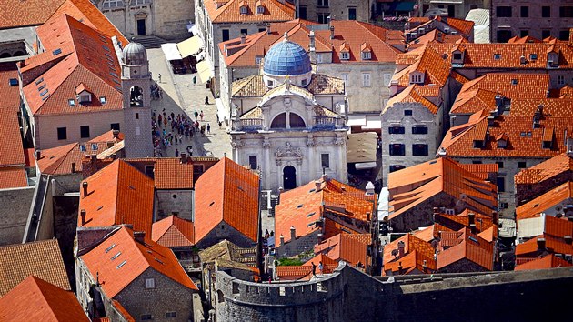 Katolick kostel Svatho Blaeje v chorvatskm Dubrovnku