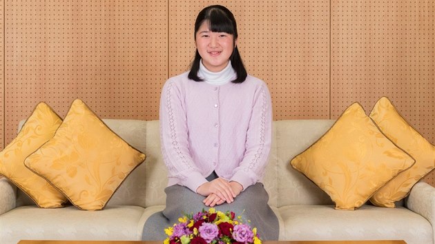 Japonsk princezna Aiko (25. listopadu 2018)