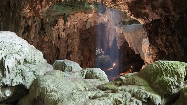 Jeskyn na filipnskm ostrov Luzon, kde vdci objevili zejm nov druh lovka, Homo luzonensis. (11.4.2019)