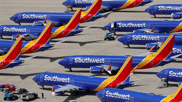 Boeingy leteck spolenosti Southwest Airlines (12. dubna 2019)