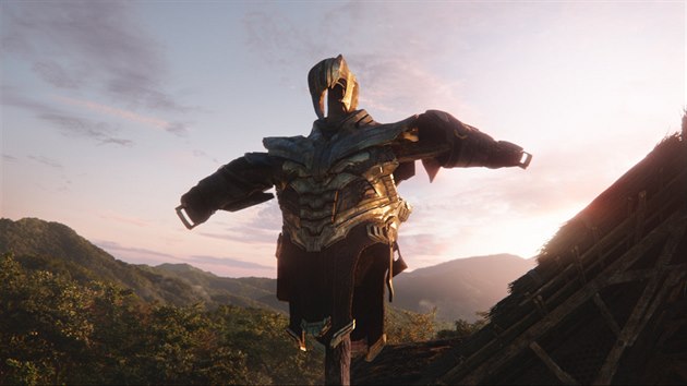 Záběr ze snímku Avengers: Endgame