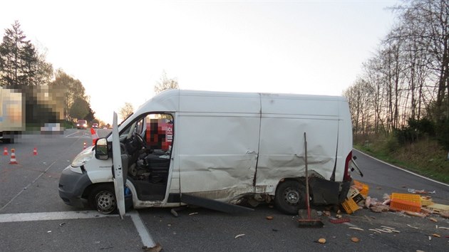 Dopravn nehoda u Sobotky na Jinsku (18. 4. 2019)