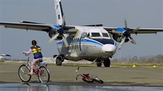 Turbolet v ruských barvách Turbolet v ruských barvách