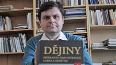 Historik Muzea Těšínska David Pindur, který se podílí na tvorbě knih o dějinách... Historik Muzea Těšínska David Pindur, který se podílí na tvorbě knih o dějinách...