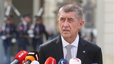 Premiér Andrej Babiš oznámil na Pražském hradě jména dvou nových ministrů. (10.... Premiér Andrej Babiš oznámil na Pražském hradě jména dvou nových ministrů. (10....