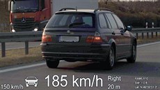 Policisté na dálnici D52 u Pohořelic naměřili řidiči BMW po odečtení... Policisté na dálnici D52 u Pohořelic naměřili řidiči BMW po odečtení...