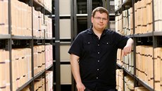 Genealog Martin Kotačka vede Archiv VUT, který ukrývá přes dva kilometry... Genealog Martin Kotačka vede Archiv VUT, který ukrývá přes dva kilometry...