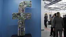 Poutač v kancelářích Facebooku (9. 1. 2019) Poutač v kancelářích Facebooku (9. 1. 2019)