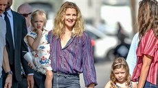 Drew Barrymore s dcerami (Los Angeles, 21. ervna 2018)