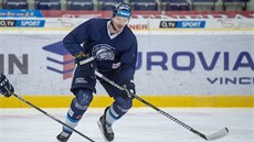 Ladislav Šmíd na tréninku libereckých hokejistů Ladislav Šmíd na tréninku libereckých hokejistů