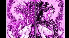 Obal komiksu Justina a Julietta Obal komiksu Justina a Julietta