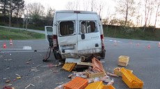 Dopravní nehoda u Sobotky na Jičínsku (18. 4. 2019) Dopravní nehoda u Sobotky na Jičínsku (18. 4. 2019)