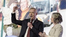 Předseda finských sociálních demokratů Antti Rinne během parlamentních voleb ve... Předseda finských sociálních demokratů Antti Rinne během parlamentních voleb ve...