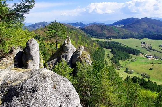 Rajecké údolí u Zbyova