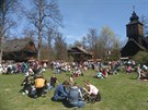 Velikonoce v rožnovském skanzenu. Velikonoce v rožnovském skanzenu.