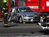 K vážné nehodě došlo na pražském Chodově. Na křižovatce ulic Türkova a... K vážné nehodě došlo na pražském Chodově. Na křižovatce ulic Türkova a...