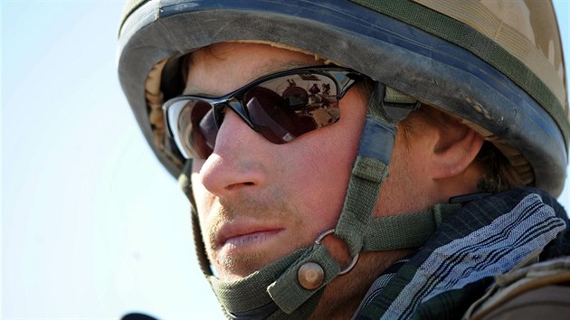 Princ Harry na misi v Afghnistnu (18. nora 2008)