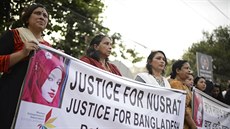 Bangladéš protesty Bangladéš protesty
