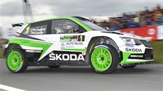 Jan Kopecký a Pavel Dresler při Rallye Šumava Klatovy Jan Kopecký a Pavel Dresler při Rallye Šumava Klatovy