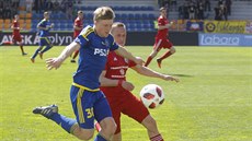Momentka ze zápasu Jihlava -¨Třinec Momentka ze zápasu Jihlava -¨Třinec