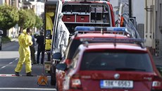 V Kyjově zasahovali ve středu a ve čtvrtek policisté, přijet musel i... V Kyjově zasahovali ve středu a ve čtvrtek policisté, přijet musel i...