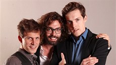 Cabaret Calembour: Igor Orozovič, Milan Šotek a Jiří Suchý z Tábora Cabaret Calembour: Igor Orozovič, Milan Šotek a Jiří Suchý z Tábora