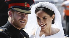 Britský princ Harry a americká hereka Meghan Markle se vzali ve Windsoru 19....