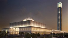 Největší africkou mešitu navrhlo německé studio KSP Juergen Engel Architekten. Největší africkou mešitu navrhlo německé studio KSP Juergen Engel Architekten.