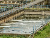 Čistírna odpadních vod v Březhradě v Hradci Králové (30.4.2019). Čistírna odpadních vod v Březhradě v Hradci Králové (30.4.2019).