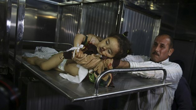 trnctimsn palestinsk holika, kter podle Palestinc zahynula po izraelskm nletu. Izrael tvrd, e pila o ivot kvli palestinsk raket i bomb vyplen na Izrael, kter spadla pedasn jet na zem Gazy (4.5.2019). 