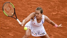 Barbora Strýcová v semifinále turnaje v Praze. Barbora Strýcová v semifinále turnaje v Praze.
