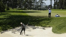 Momentka z turnaje LPGA Tour v Daly City, na které se z písečné překážky... Momentka z turnaje LPGA Tour v Daly City, na které se z písečné překážky...