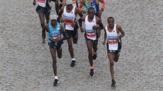 Vodiči elitních běžců při Pražském maratonu. Vodiči elitních běžců při Pražském maratonu.