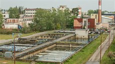 Čistírna odpadních vod v Březhradě v Hradci Králové (30.4.2019). Čistírna odpadních vod v Březhradě v Hradci Králové (30.4.2019).