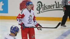 Jakub Krejčík v dresu českého národního týmu hraje přípravu před mistrovstvím... Jakub Krejčík v dresu českého národního týmu hraje přípravu před mistrovstvím...