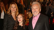 Ivana Gottová, Karel Gott a jejich dcera Charlotte Ella (Praha, 24. íjna 2018)