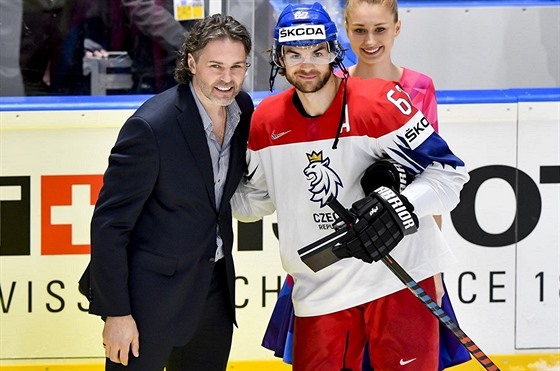 Utkání skupiny B mistrovství svta v hokeji: Norsko - eská republika, 11....
