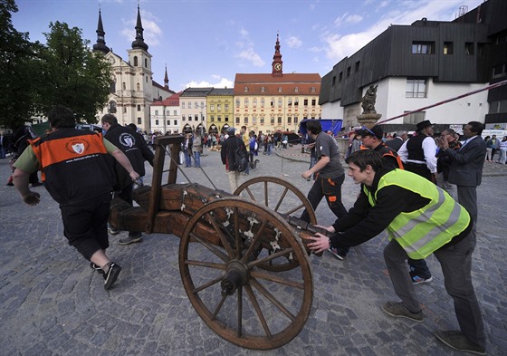 V sobotu vypálí na jihlavském Masarykov námstí salvu 64 rzných historických...