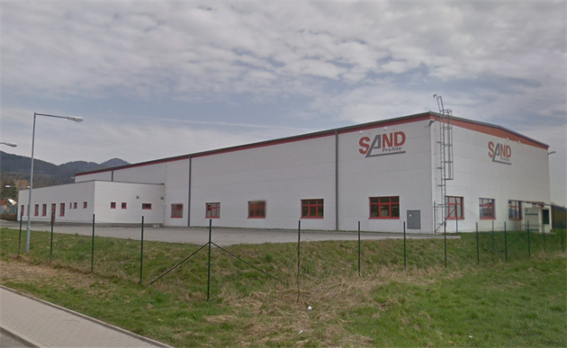Továrna SAND Profile v Novém Boru