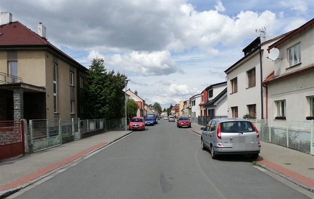 Ulice v pardubické tvrti Studánka, kde zemelo dít násilnou smrtí. (13....