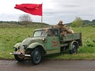 Připomenutí konce 2. světové války. Památník Slivice u Milína Připomenutí konce 2. světové války. Památník Slivice u Milína