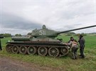 Připomenutí konce 2.světové války. Památník Slivice u Milína Připomenutí konce 2.světové války. Památník Slivice u Milína